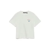 VERO MODA Majica VMGINA METTE  modra / rdeča / bela