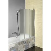 Zložljiv zaslon za kad VANDA, 1000 x 1400 mm, kromast/steklo BRICK - 5.00 - 24 - Aqualine - 100.00 - Odprtina obložena s ploščicami - 100x140 - 1400.00