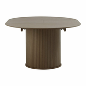 Okrogla raztegljiva jedilna miza o 120 cm Nola – Unique Furniture