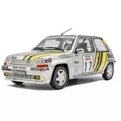 1:18 RENAULT 5 GT TURBO MK2 SREBRNA #17 A.OREILLE T