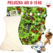 shumee NappiMe AIO žep za večkratno uporabo iz bambusa, MAČEK V ŠKORNJAKIH