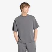 Majice adidas Soft Lux Graphic T-shirt Grey Five L