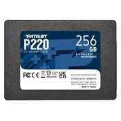 Patriot P220 256 GB SSD/Notranji/2,5/SATA 6 Gb/s /