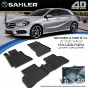 Sahler Gumene patosnice 4.5D za Mercedes A W176 od 2012