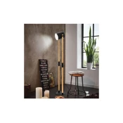 Eglo 43521 - Stojeca lampa HORNWOOD 1xE27/28W/230V