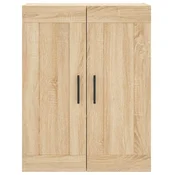 Vidaxl Stenska omarica sonoma hrast 69,5x34x90 cm inženirski les
