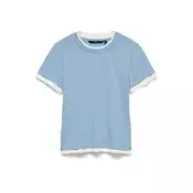 VERO MODA Majica VMKENDALL  opal / bela