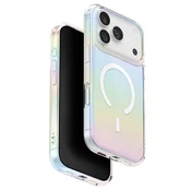 Premium ovitek UNIQ Iridescia MagClick™ za iPhone 17 Pro - Rainbow