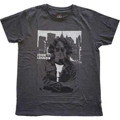 John Lennon Skyline Charcoal Grey M Majica