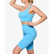 Resti Blue womens striped sports set - Clothing