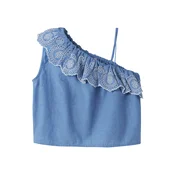 NAME IT Top NKFFERMA moder denim/bela