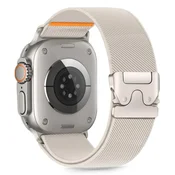 slomart Pašček Tech-Protect Nylon Clasp za Apple Watch 44/45/46/49 mm - siv