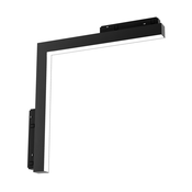 LED svetiljka za šinski sistem MAGNETIC TRACK L-DOWN LED/24W/48V 3000K crna