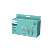 Philips LED žarulje E27 A60 4.3W 2700K 470lm 3 kom