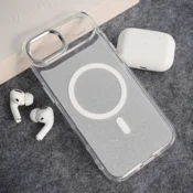 Maska Mag Case Glitter za iPhone Air bela