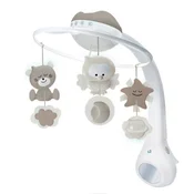 Infantino Muzicka vrteška za krevetac, 41x12x30.5cm, Bež-bela
