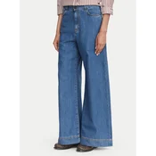 Weekend Max Mara Jeans hlače Vega 2625186021 Modra Wide Leg