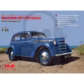 ICM ICM35479 Moskvič 401 420 limuzina sovjetski avtomobil 1:35