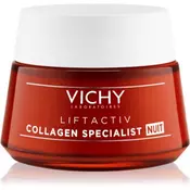 Vichy Liftactiv Collagen Specialist ucvršcujuca nocna krema protiv bora 50 ml