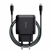 Punjac TRUST Maxo 45W/USB-C/laptop/smartphone/tablet/2m USB-C kabel/crna