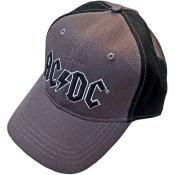 AC/DC Black Logo Kapa Charcoal Grey & Black UNI