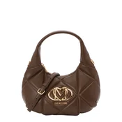 Love Moschino Torba za čez ramo čokolada / zlata