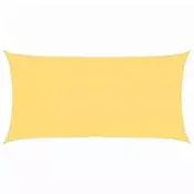 shumee Senčno jadro 160 g/m2 bež 2,5x5 m HDPE