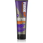 fudge Clean Blonde Damage Rewind purple toning shampoo for blonde and highlighted hair 250 ml