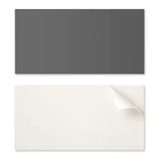 shumee Komplet vinilnih ploščic s potiskom, pripravljenih za montažo, sivo-rjave barve, 10x40x20 cm