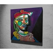 Wallity Dekorativna slika na platnu, 45x45cm, Šarena