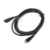 Kabl Type C M to Type C Z, 2m, JWD, Crni