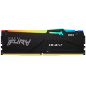 KINGSTON DIMM DDR5 16GB 6800MT/s KF568C34BBA-16 FURY Beast Black RGB XMP