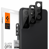 ZAŠTITNO STAKLO ZA KAMERU SPIGEN OPTIK.TR CAMERA PROTECTOR 2-PACK GALAXY S21 FE BLACK