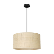 Luster na sajli RATTAN 1xE27/60W/230V, precnik 40 cm, ratan