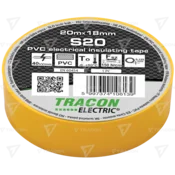 Izolirni trak, rumeni- PREMIUM 20mx18mm