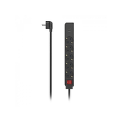 HAMA Distributer Sa 5 Uticnica I 2 USB Porta, Crni 223184