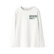 NAME IT Majica NKMLowen limona / temno zelena / roza / bela