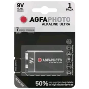 AgfaPhoto alkalna baterija, 6LR6, 9V, blister 1 kos. - 9V B1
