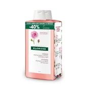 Klorane Duplo Peony Shampoo 2x400 ml
