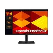 SAMSUNG Monitor Samsung 68,6 cm (27,0) S27D406GAU 1920x1080 100Hz IPS 5ms 2xHDMI DisplayPort 2xUSB2.0 Zvočniki  EssentialS4, (5000128847)