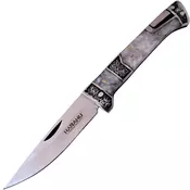 Zložljiv nož za na prostem CO - 39934 - Bela KP39934