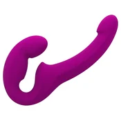 FUN FACTORY - SHARE LITE DOUBLE DILDO BLACKBERRY