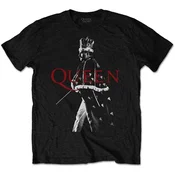 Queen Freddie Crown Black M Majica