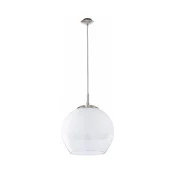 BRILAGI - LED lestenec na kablu RETRO GLASS 1xE27/60W/230V mat krom/bela