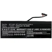 CoreParts Baterija za prenosnik MSI 60.80Wh Li-ion 7.6V 8000mAh