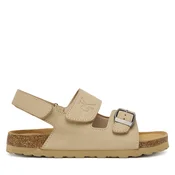 Sandali Calvin Klein Velcro V3X2-83328-0315 D Bež