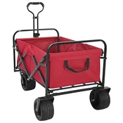 Preklopna kolica Crvena 89 x 63 x 96 cm