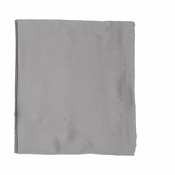 Temno siva napenjalna rjuha iz bombažnega satena 140x200 cm – Mijolnir