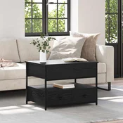Kava Stol Crni hrast 70 x 50 x 54.5 cm Konstruirano drvo