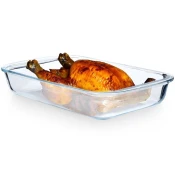 shumee Steklena ognjevarna posoda 29,5 x 17,5 x 5 cm, 1,6 l